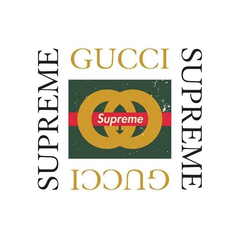 supreme gucci box logos|Gucci supreme logo.